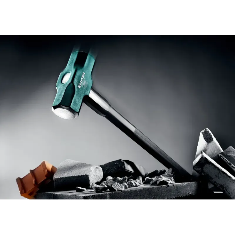 KRAFTOOL Steel FORCE, 4 кг, кувалда со стальной удлинённой обрезиненной рукояткой (2009-4)