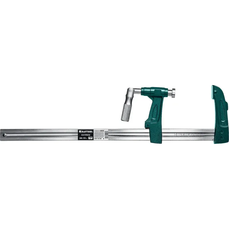 KRAFTOOL E -60/12, 125 х 600 мм, мощная струбцина F (32013-125-600)