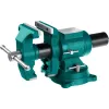 KRAFTOOL 3D Multi-Purpose, 125 мм, Чугунные слесарные тиски (32706-125)