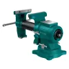 KRAFTOOL 3D Multi-Purpose, 125 мм, Чугунные слесарные тиски (32706-125)
