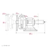 KRAFTOOL 3D Multi-Purpose, 125 мм, Чугунные слесарные тиски (32706-125)
