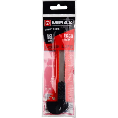 MIRAX 18 мм, нож со сдвижным фиксатором (09125)