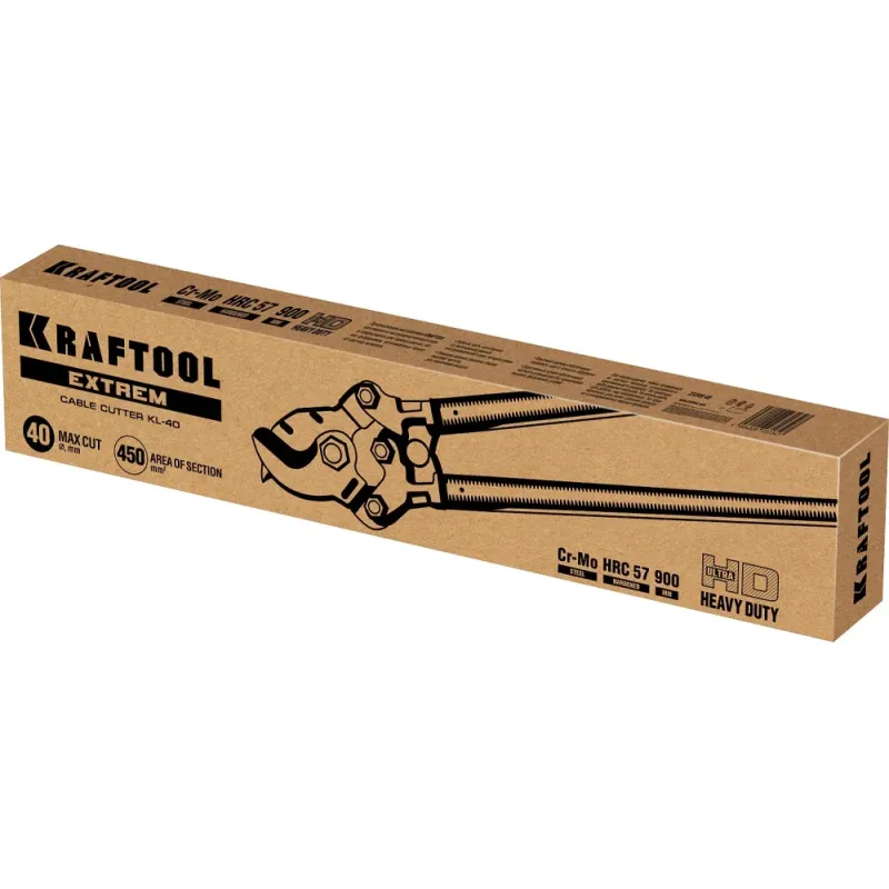 KRAFTOOL Extrem KL-40, кабелерез (23349-40)