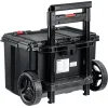 KETER STACKNROLL, 525 х 411 х 560 мм, (21″), пластиковый ящик-тележка на колесах (38397)