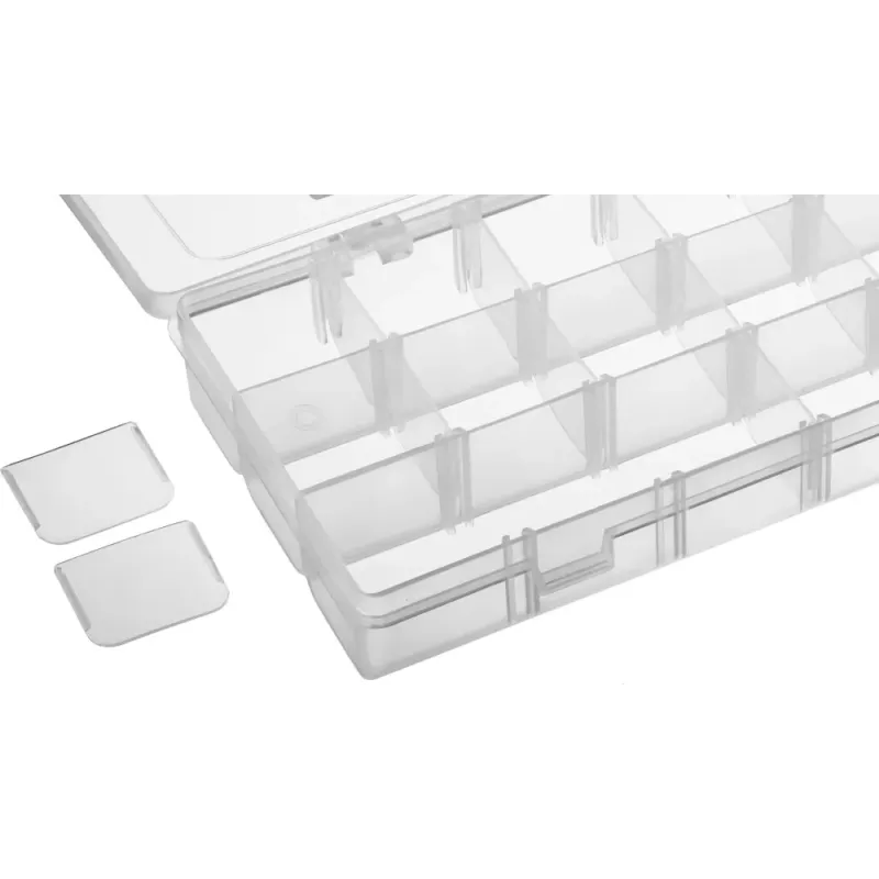 STAYER HANDY-9, 230 x 120 x 35 мм, (9″), пластиковый органайзер с 18 ячейками (38051-09)