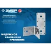 ЗУБР НКУ-2.0, 55 x 70 x 70 x 2 мм, нержавеющий крепежный уголок, Профессионал (310526-55)