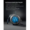 GRINDA HRA-20, шланг 20м x 1/2″, на поворотном кронштейне настенная, поливочный набор 4 предмета, катушка автоматическая со шлангом ProLine (428470)