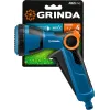 GRINDA X-S, с регулятором напора, душевой, 4 режима, курок спереди, двухкомпонентный, поливочный пистолет, PROLine (429165)
