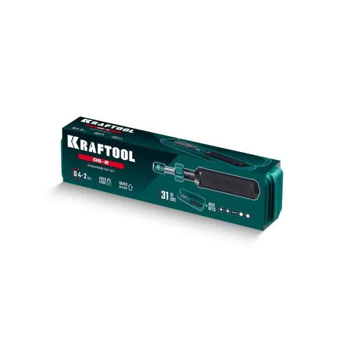 KRAFTOOL DS-2 0.4-2 Нм, динамометрическая отвертка (64034)