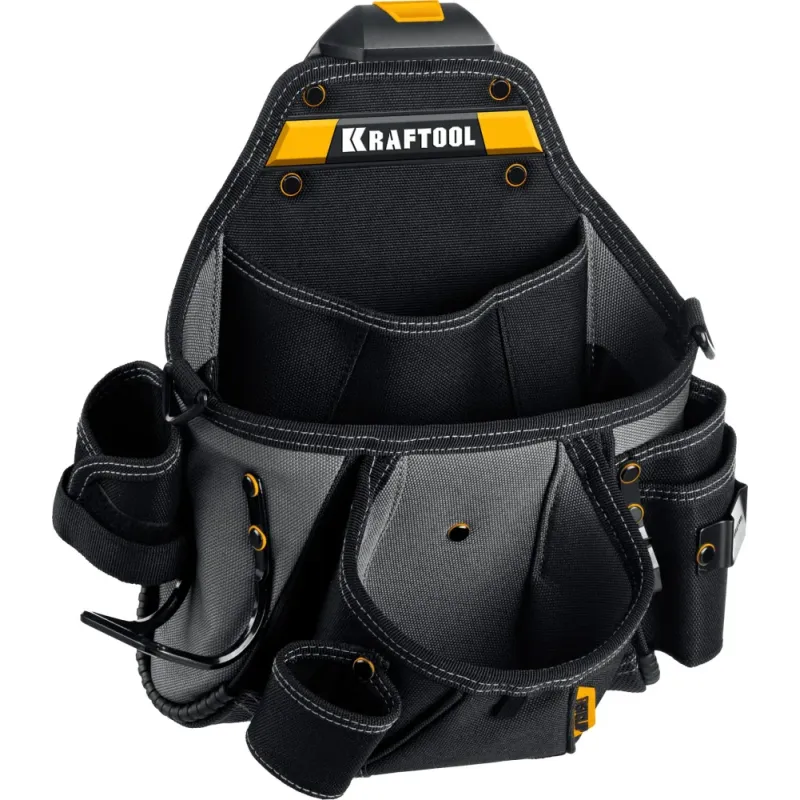 KRAFTOOL KPB-20 поясная сумка с быстросъёмным креплением FastClip, 320 х 310 мм (38767)