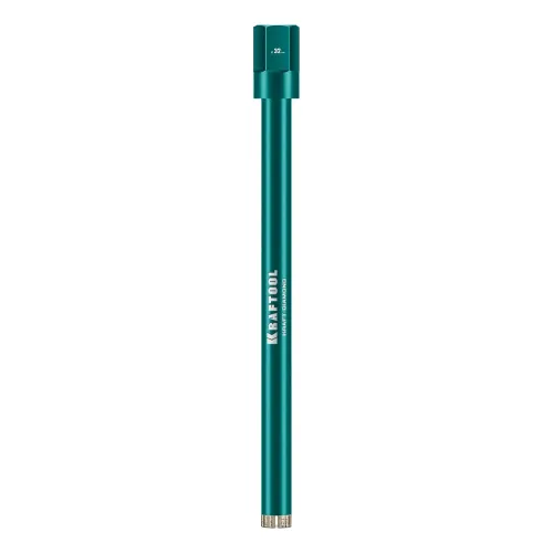 KRAFTOOL DIAMOND 32 мм (450 мм, 1 1/4″, лазерная сварка, сухое сверление с микроударом), алмазная коронка по железобетону (29825-032)