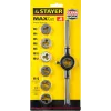 STAYER MaXCut, 8 предметов, инструментальная сталь, набор плашек (28015-H8)