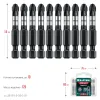 KRAFTOOL Impact PH 3, 50 мм, 10 шт, Ударные биты (26191-3-50-S10)