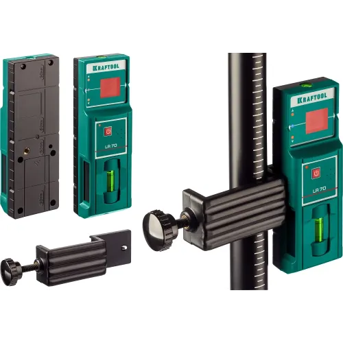 KRAFTOOL LR 70, детектор для линейного нивелира (34607)