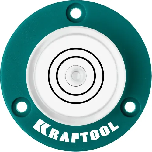 KRAFTOOL BULL'S EYE (БЫЧИЙ ГЛАЗ), d 49 мм, поверхностный магнитный уровень (34789)