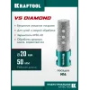 KRAFTOOL VS DIAMOND d 20 мм (М14, 50 мм), Вакуумная алмазная фреза пальчиковая (29810-20)