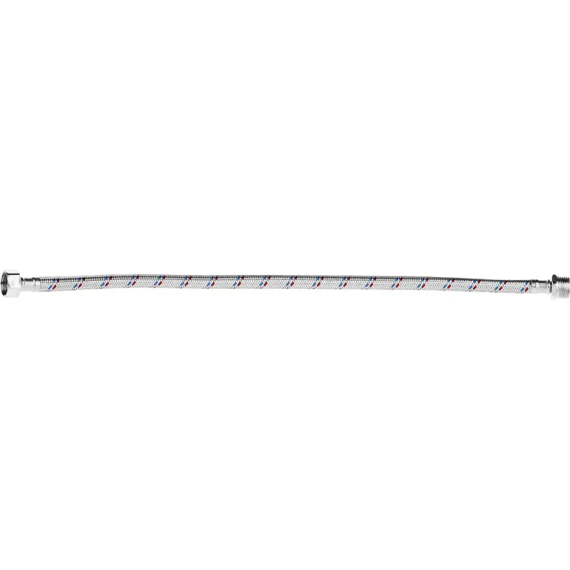 ЗУБР 1/2″, 0.5 м, гайка-штуцер, гибкая подводка для воды (51005-G/S-050)