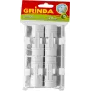 GRINDA d 20 мм, белый, полипропилен, 10 шт, зажим для крепления пленки (422317-20)