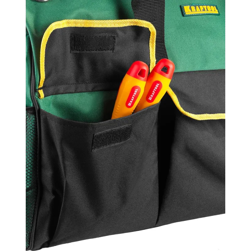 KRAFTOOL MaxKraft, 610 х 250 х 300, сумка для инструментов с 25 карманами (38714-24)