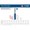 ЗУБР 16 x 30 мм, хвостовик 12 мм, фреза пазовая прямая с нижними подрезателями, Профессионал (28755-16-30)
