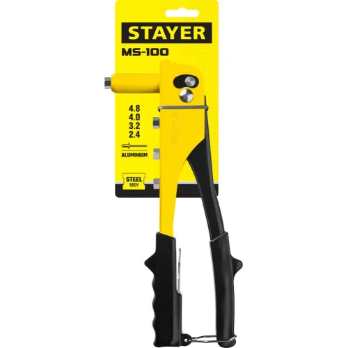 STAYER MS-100, 2.4 - 4.8 мм, 240 мм, заклепочник (3105)