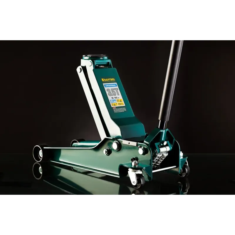 KRAFTOOL UNIVERSAL, 3.5 т, 95 - 552 мм, для СТО, универсальный подкатной домкрат (43454-3.5)