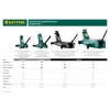 KRAFTOOL UNIVERSAL, 3.5 т, 95 - 552 мм, для СТО, универсальный подкатной домкрат (43454-3.5)