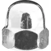 ЗУБР DIN 1587, M10, цинк, 5 кг, колпачковая гайка (303680-10)