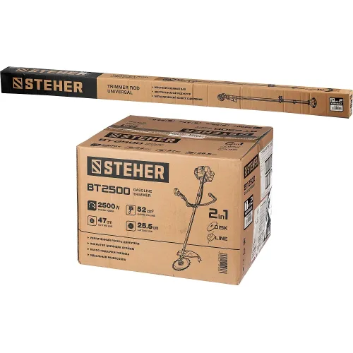 STEHER 2.5 кВт, бензиновый триммер (BT-2500)