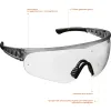 STAYER HERCULES прозрачные защитные очки, открытые, оптический класс 1, Professional (2-110431)