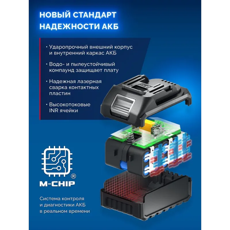 ЗУБР 20 В, адаптер для АКБ 20V Max под инструмент LMS, Профессионал (T7-LMS)