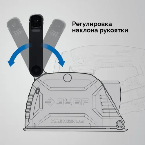 ЗУБР d 125 мм, 1600 Вт, 30 мм, штроборез (бороздодел), Профессионал (ЗШ-П30-1600 ПСТ)