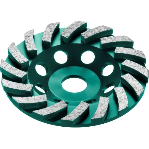 KRAFTOOL Turbo ᴓ125 мм алмазная чашка, INDUSTRIAL (33368-125)