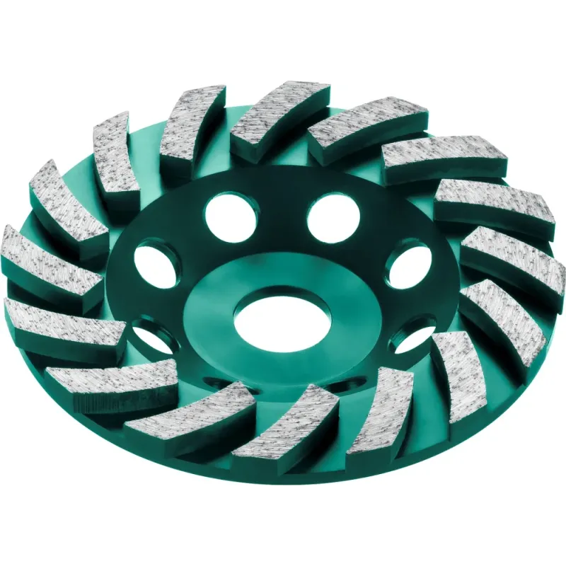 KRAFTOOL Turbo ᴓ125 мм алмазная чашка, INDUSTRIAL (33368-125)