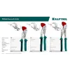 KRAFTOOL Vise-Wrench сменные защитные накладки на губки, для клещей 250 мм, набор из 3-х пар (22067-S3)