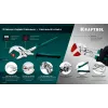 KRAFTOOL Vise-Wrench сменные защитные накладки на губки, для клещей 250 мм, набор из 3-х пар (22067-S3)