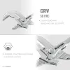 KRAFTOOL Vise-Wrench X 300 мм, Клещи переставные-гаечный ключ (22069)