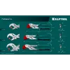KRAFTOOL Vise-Wrench X 300 мм, Клещи переставные-гаечный ключ (22069)