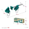 KRAFTOOL CHST/25-25, на профиль 25 х 50 мм, набор головок для струбцины (32304)