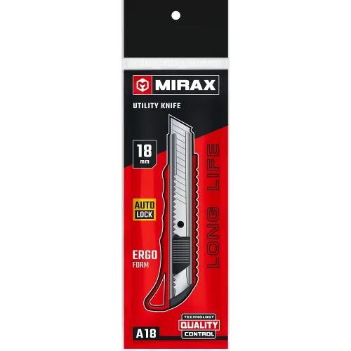 MIRAX 18 мм, нож с автостопом (09127)