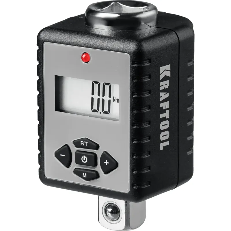 KRAFTOOL GRAND, 1/2″, 40 - 200 Н·м, динамометрический адаптер с переходниками (64044-200)