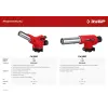 ЗУБР ГМ-150, 1300°C, газовая горелка с пьезоподжигом на баллон с цанговым соединением (55554)