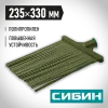 СИБИН 380 х 260 мм, полипропилен, коническое резьбовое соединение, плоская, гибкая, пластиковая метла (39222)