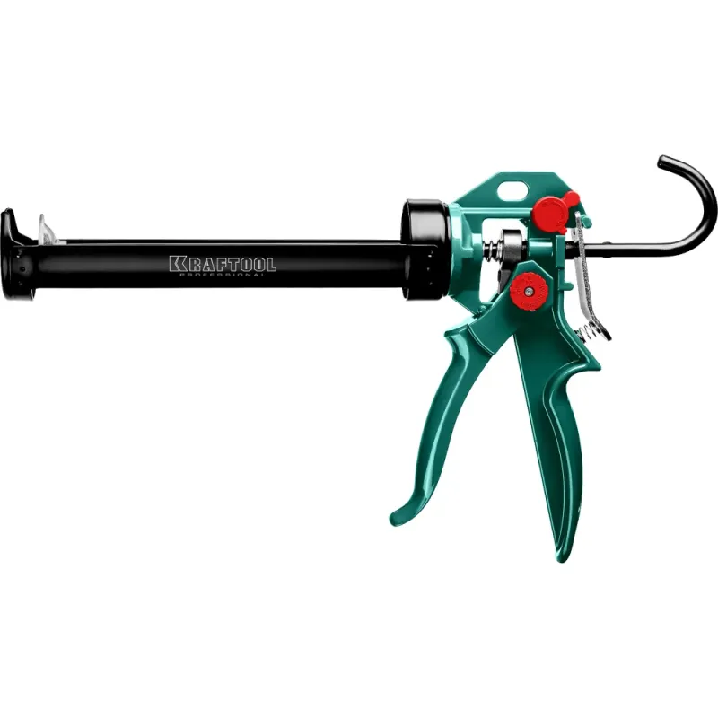 KRAFTOOL Expert 4-in-1 310 мл, скелетный пистолет для герметика (06675)