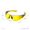 STAYER MX-9 жёлтые защитные очки, открытые, оптический класс 1 (110491)