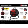 MIRAX ПВС, 3 х 2.5 мм2, 30 м, 3500 Вт, IP44, силовой удлинитель на катушке (55051-30)