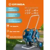 GRINDA HC-45, для шлангов 45м x 1/2″ и 20м х 3/4″, усиленные колёса, телескопическая ручка, катушка для шлангов ProLine (8-428425)