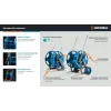 GRINDA HC-45, для шлангов 45м x 1/2″ и 20м х 3/4″, усиленные колёса, телескопическая ручка, катушка для шлангов ProLine (8-428425)