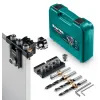 KRAFTOOL Woodsniper 101, ″3-в-1″ кондуктор для эксцентриковых стяжек и шкантов (30072)