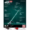 ЗУБР 40 В (2x20В), 430 мм, 2 АКБ LMS (4 Ач), триммер-коса аккумуляторный бесщеточный (ТАБ-4043-42)
